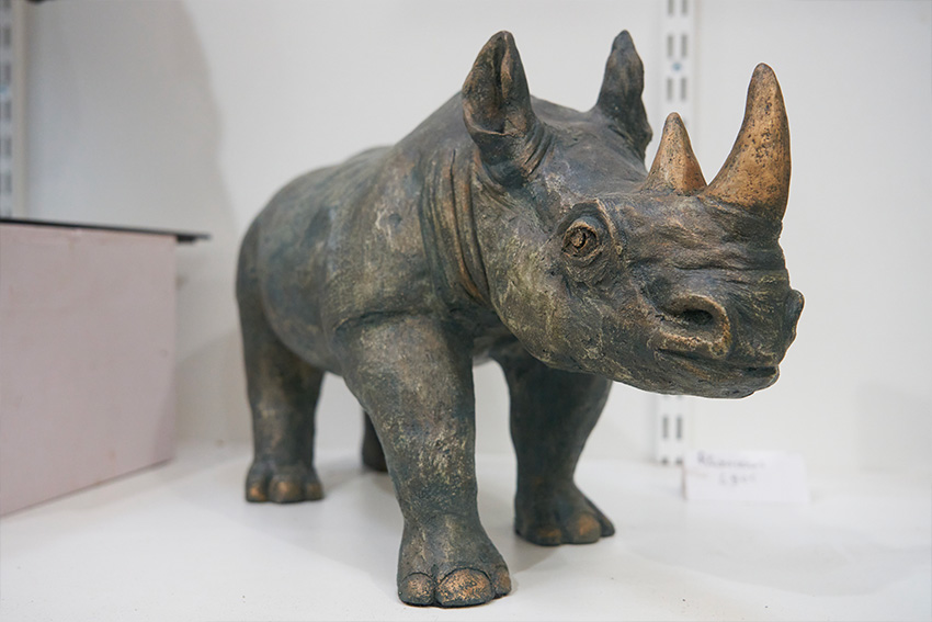 Sculpture de Rinhoceros